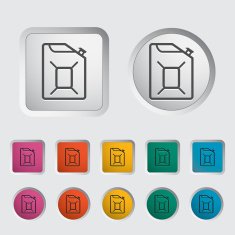 Gas Containers icon N2
