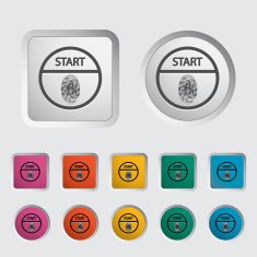 Start-stop button is protected by fingerprint N3