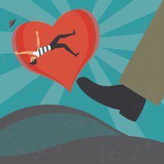 Businessman with an great heart getting fired