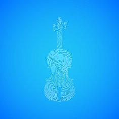 illustration with the violin N2