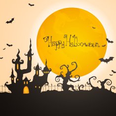 Vector Halloween Background N85
