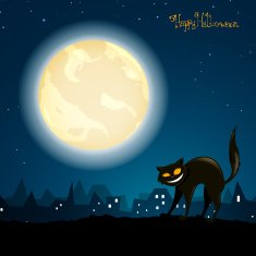 Vector Halloween Background N86