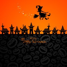 Vector Halloween Background N88