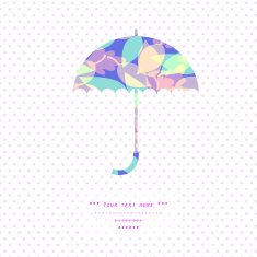 Multicolored umbrella N2