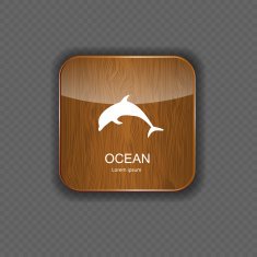 Ocean application icons vector illustration N2