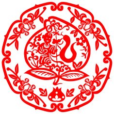 Chinese New Year Snake N52