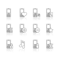 Strokes Series - Phone Applications (set 11)