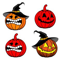 Halloween Pumpkin Set N4