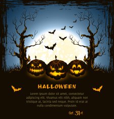 halloween background N312