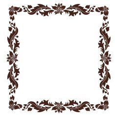 vintage retro frame N4