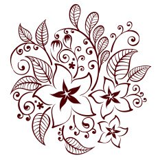 Floral Pattern N952