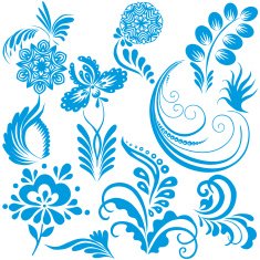 Floral collection elements N2