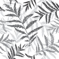 Abstract seamless pattern of grassy hand drawn vector background