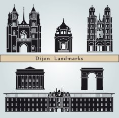 Dijon landmarks and monuments