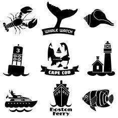 Cape Cod icons