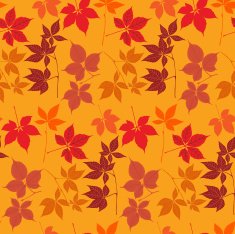 Leaves seamless pattern N34