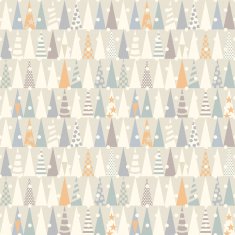 Seamless pattern with Christmas trees Vector