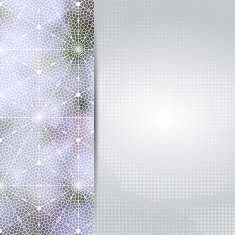 Abstract light lilac card or invitation template N2