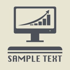 Graph icon or sign