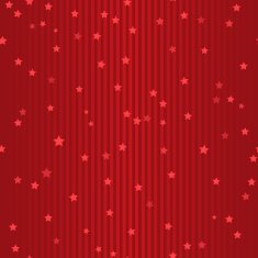Seamless holiday red striped pattern with stars