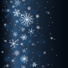 Seamless snowflakes N9