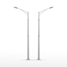 Vector Street Lamp Isolated on White Background N10