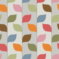Floral seamless pattern with leaves N7
