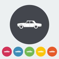 Car flat icon N16