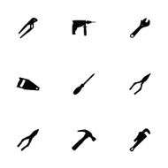 tools 9 icons set