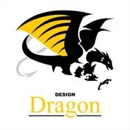 Elegant Flying Black Dragon