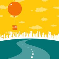 Road to big city