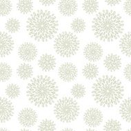 White Christmas seamless pattern with fireworks snowflakes N2