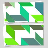 Vector business-card set for your design N136