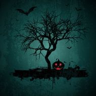 Grunge Halloween background N10
