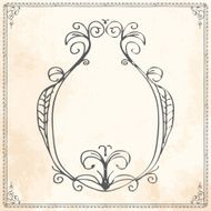 Set of vintage vector dividers N25