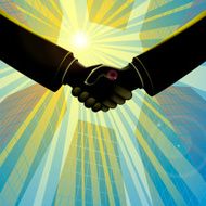 Commercial handshake