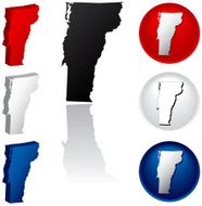 State of Vermont Icons