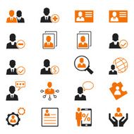 Business persons and user icon N4