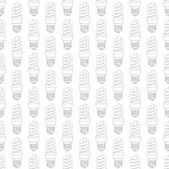 Contour energy saving lamp pattern