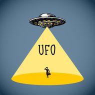 Ufo poster sketch N2