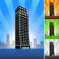 Commercial Building Color Set N29