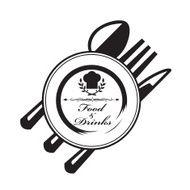 knife fork spoon and plate