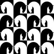Horse symbol vector N22
