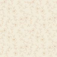 Elegant monochrome flowers fabric N3
