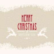 merry christmas snow winter background