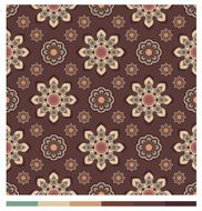 Seamless wallpaper patterns - floral series N18