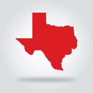 Texas Red State Icon