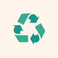 Recycle Flat Icon N4