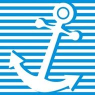 Anchor stripes background