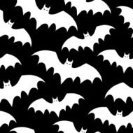 Seamless background with bats N17